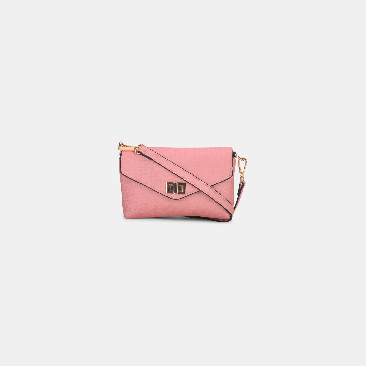 Bata Red Label Peach Wallet For Women