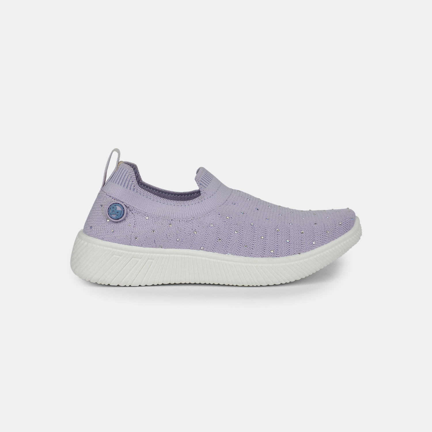 Bubblegummers Purple Slip-On Casual Shoes For Kids