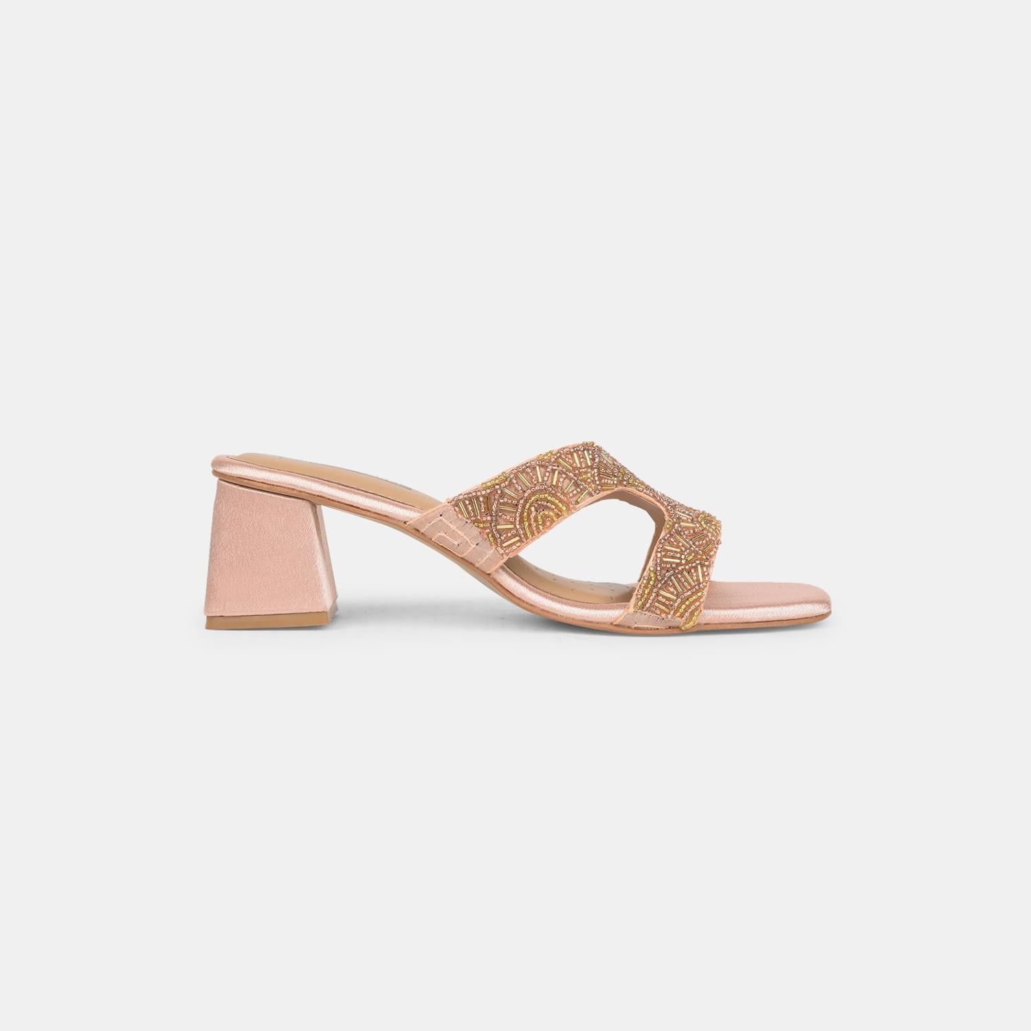 RED LABEL NUDE MULE FOR WOMEN