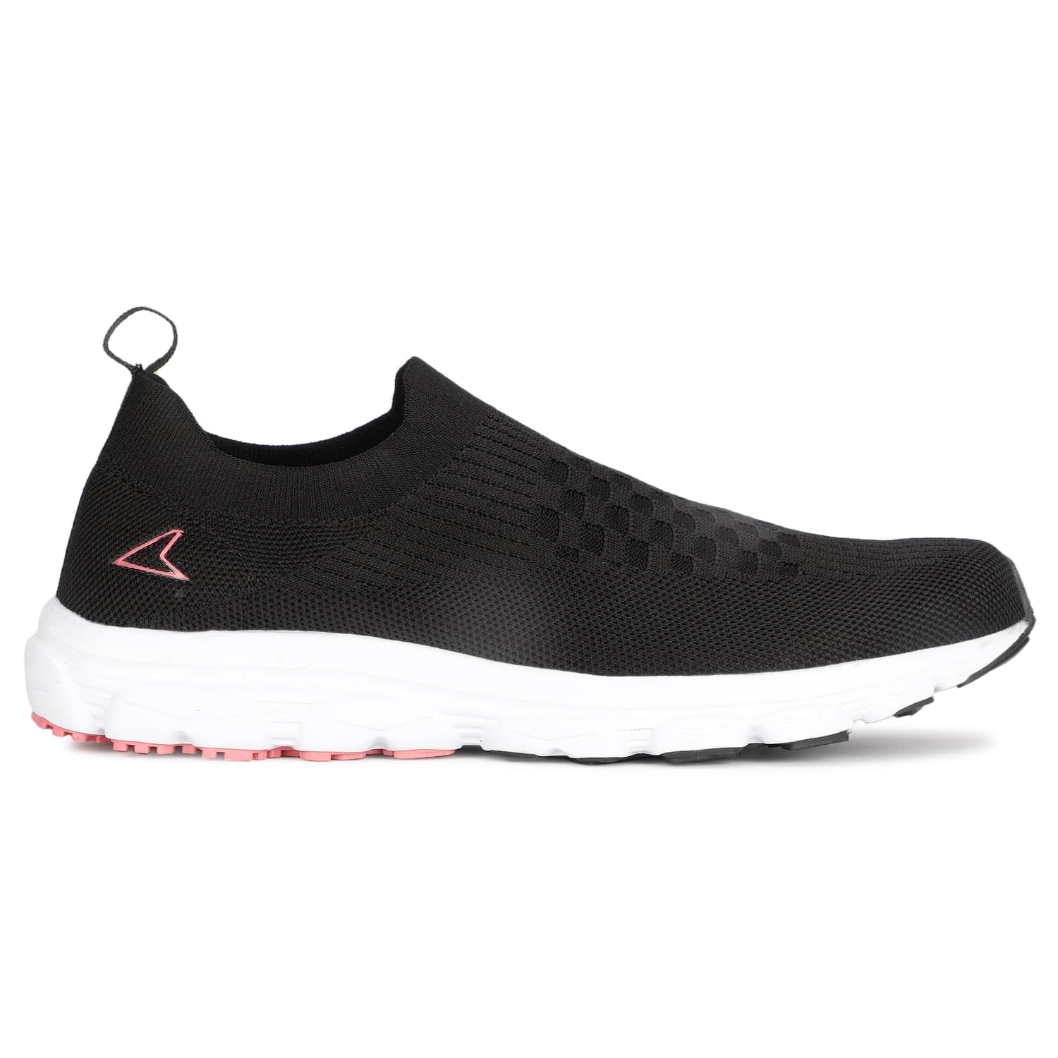Power Black Walking Shoes For Women