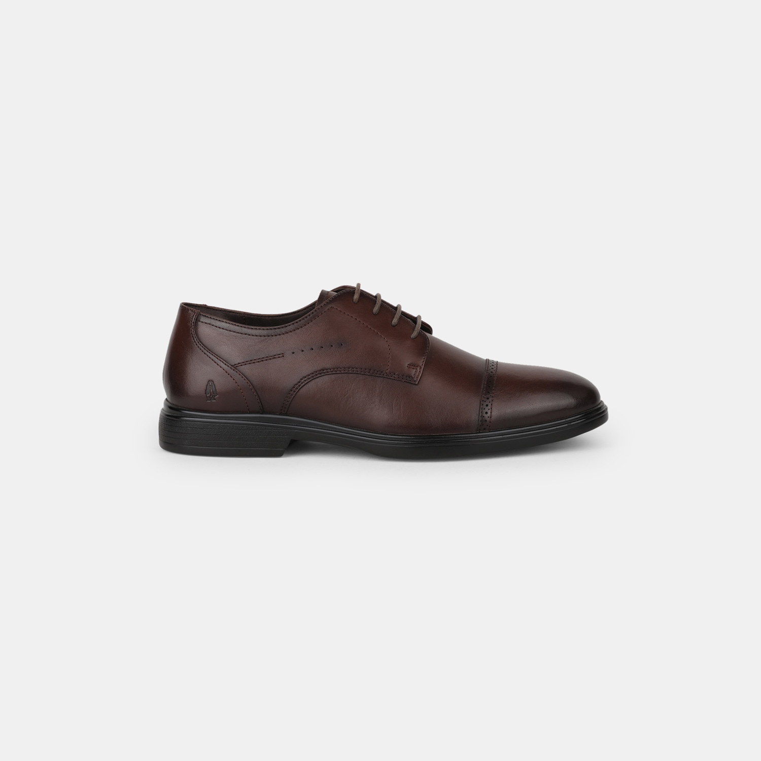 Hush Puppies Brown Formal Lace-Up Shoes For Men