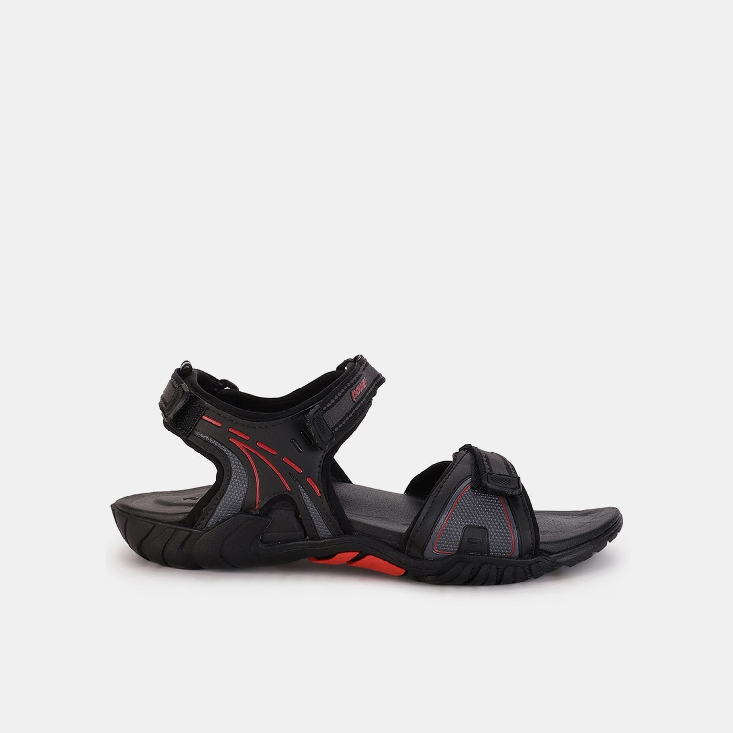 Power Black Sandal For Men