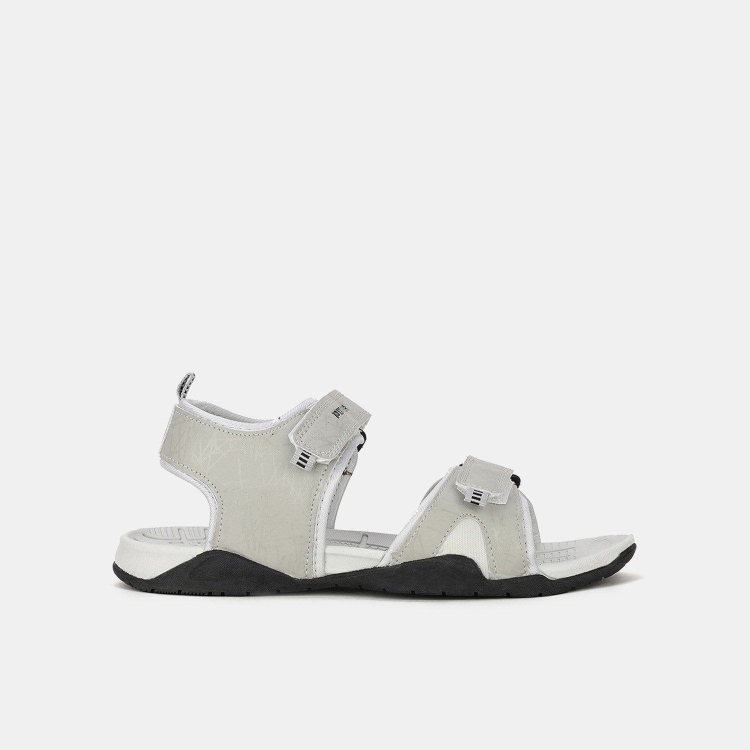 Power Grey Sports Sandals For Men