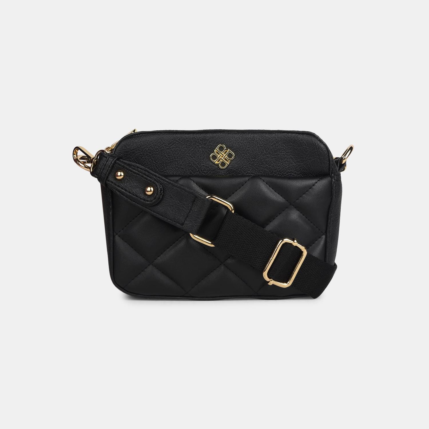 BATA RED LABEL BLACK HAND BAG FOR WOMEN