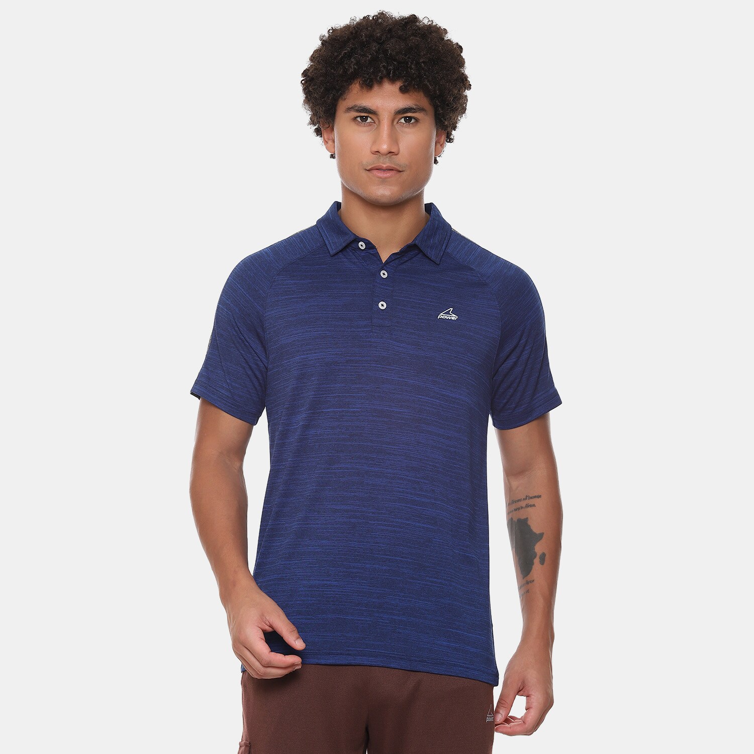 Power Blue Polo T-Shrit For Men