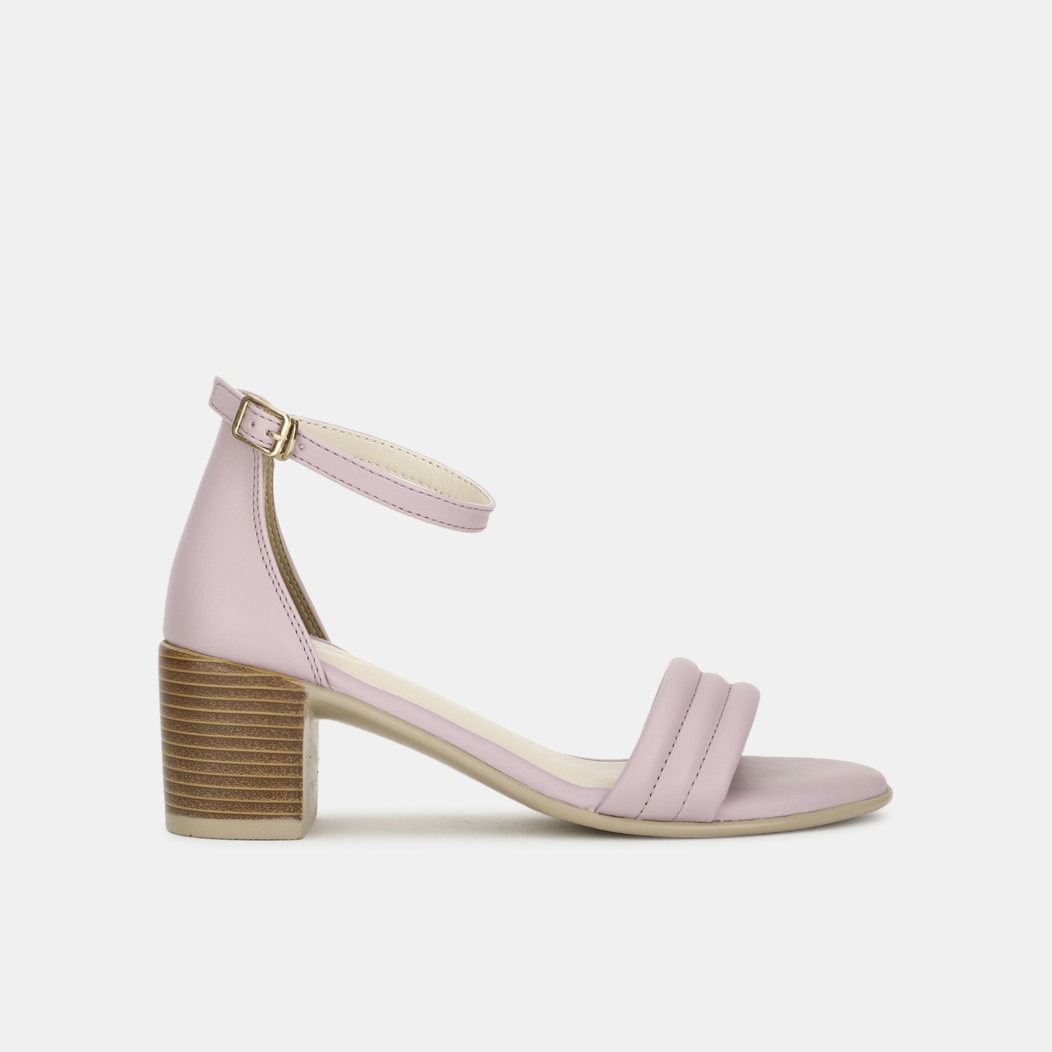 Red Label Pink Heel Sandals for Women