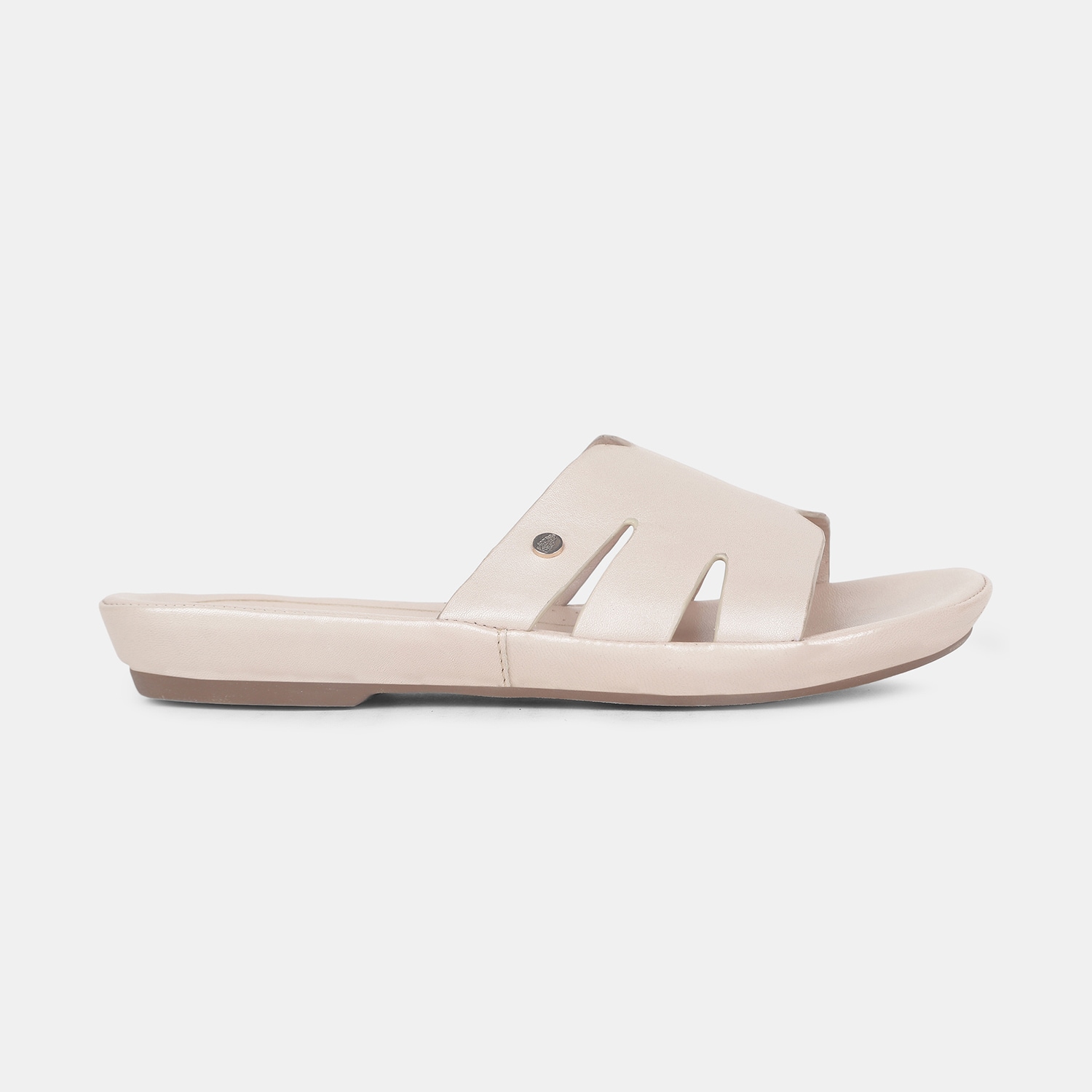 Hush Puppies Offwhite Mule For Women