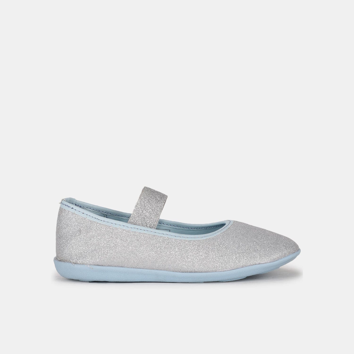 Disney silver glittery ballerinas for kids