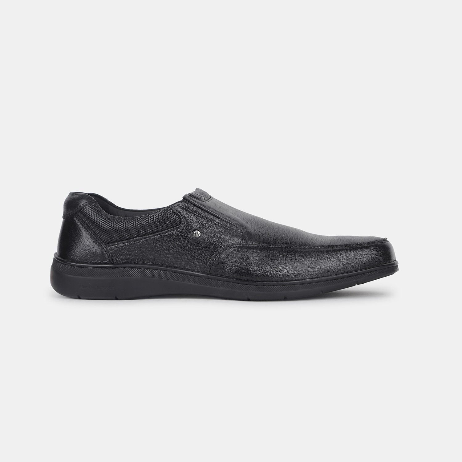 Hush Puppies Black Slip On Formal Shoes For Men