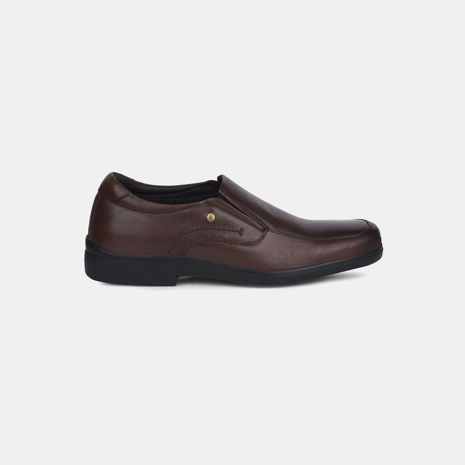 Hush Puppies Brown Formal Slip-On Shoes For Men