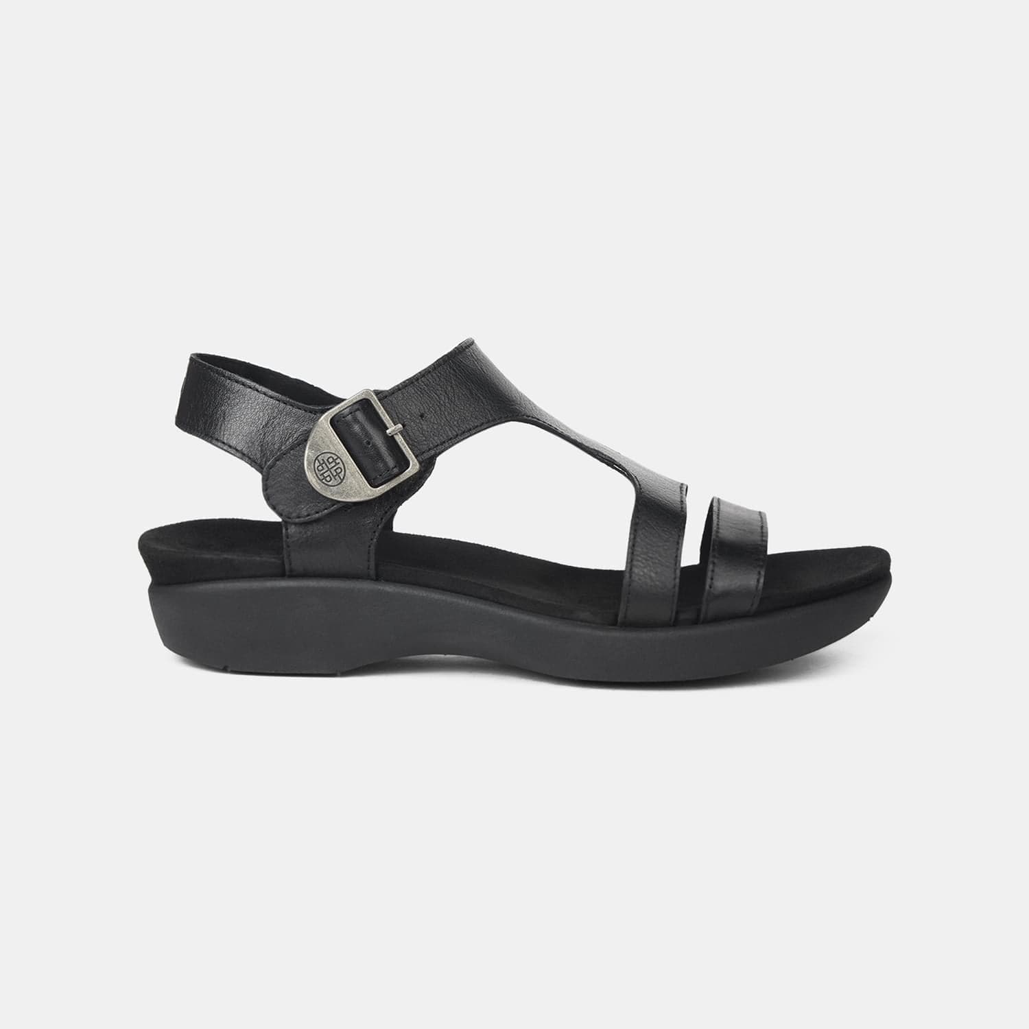 Hush Puppies Black Heel Sandals For Women