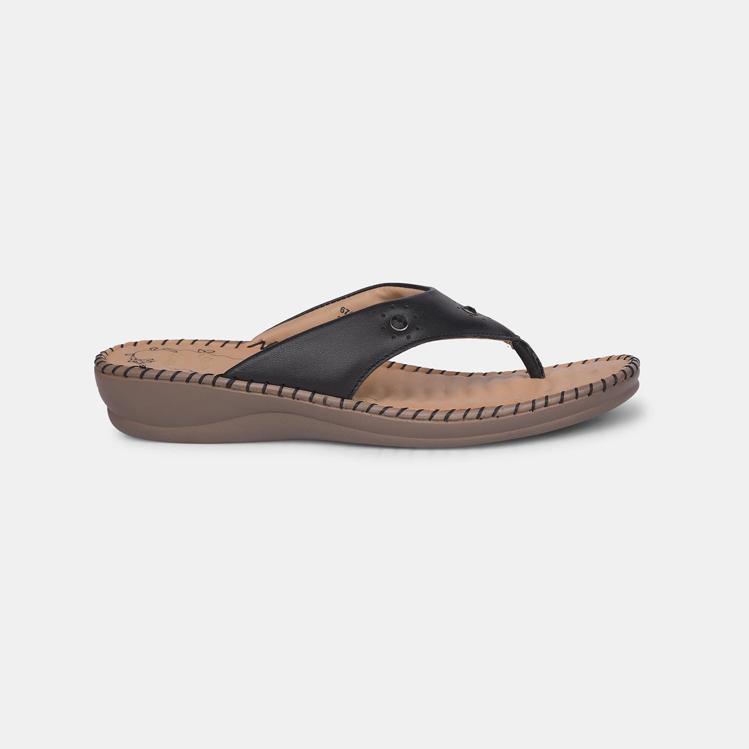 Scholl black flats for women