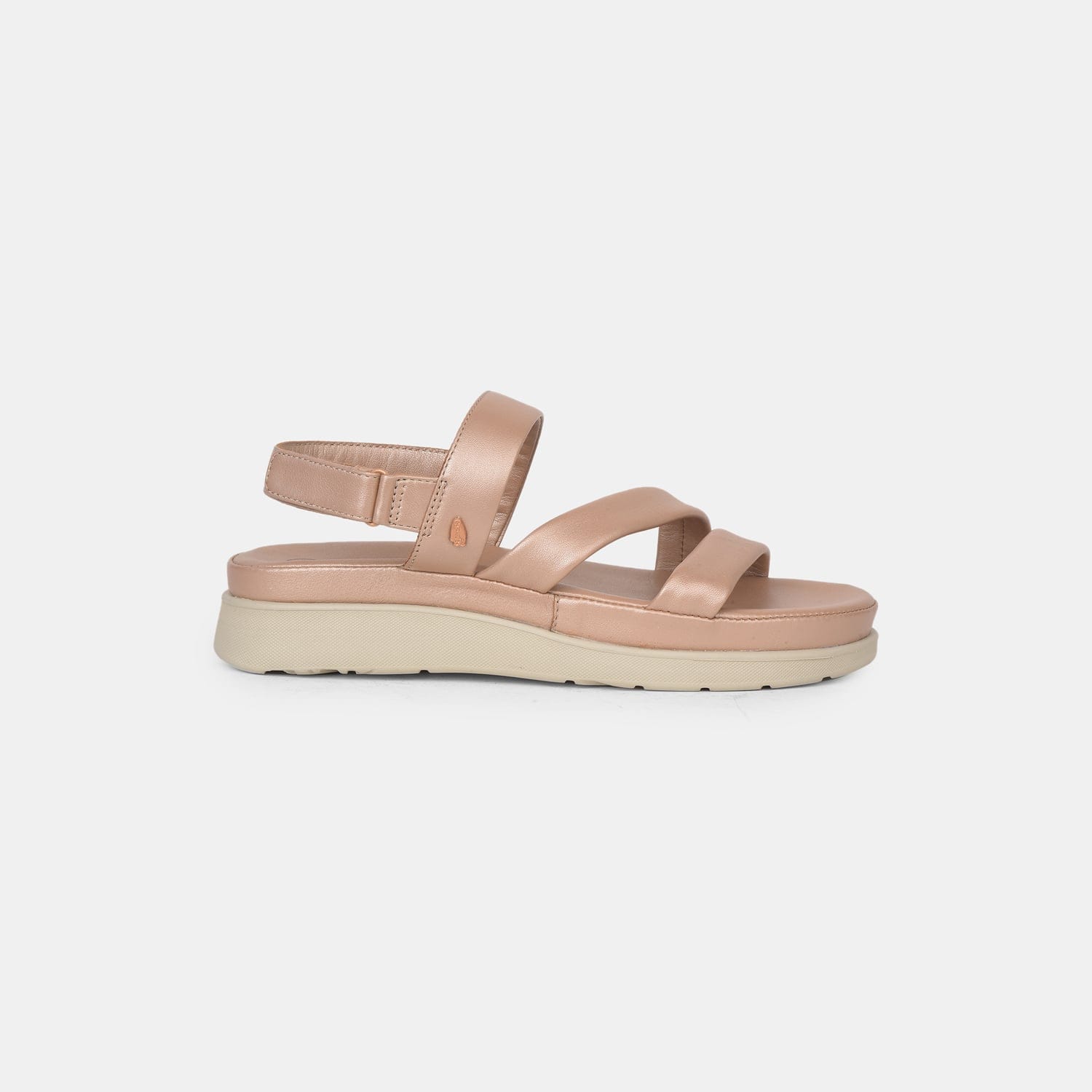 Hush Puppies Rose Gold Sandals For Women