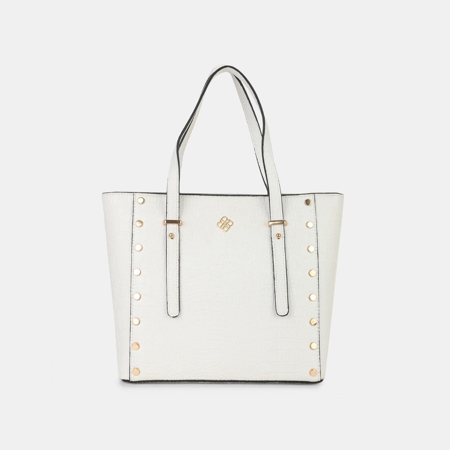 BATA RED LABEL WHITE HAND BAG FOR WOMEN
