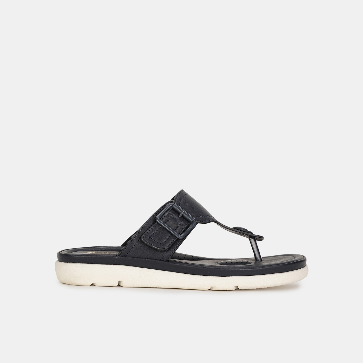 Bata Comfit Navy Flat Thongs for Women