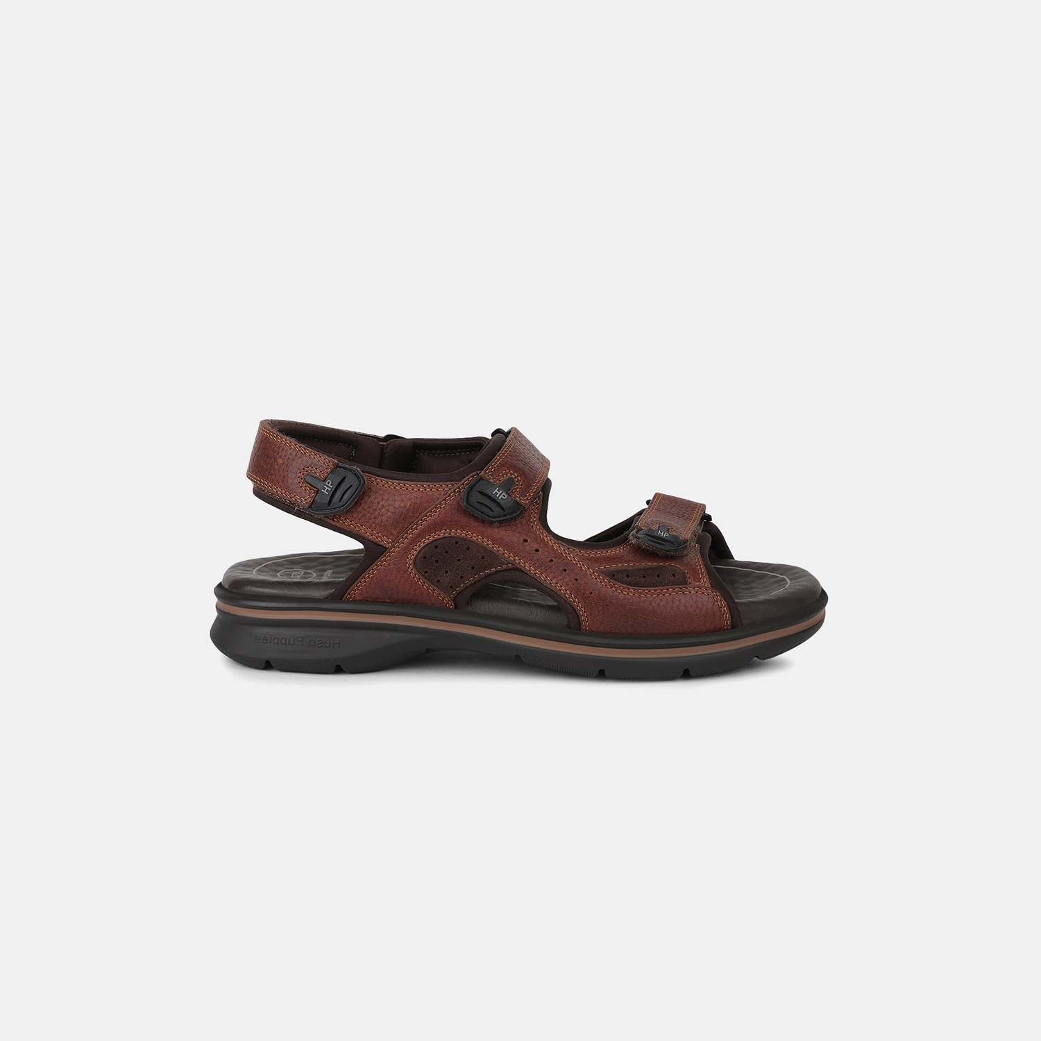 Hush Puppies Brown Sandals For Men