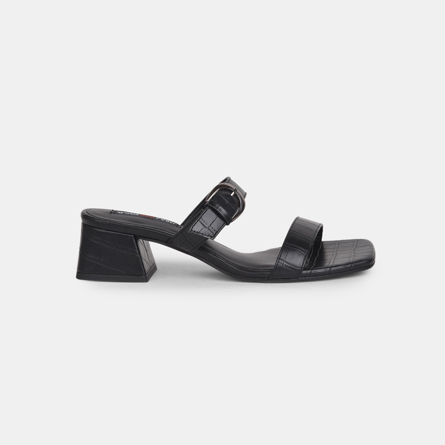 Red Label Black Mules For Women