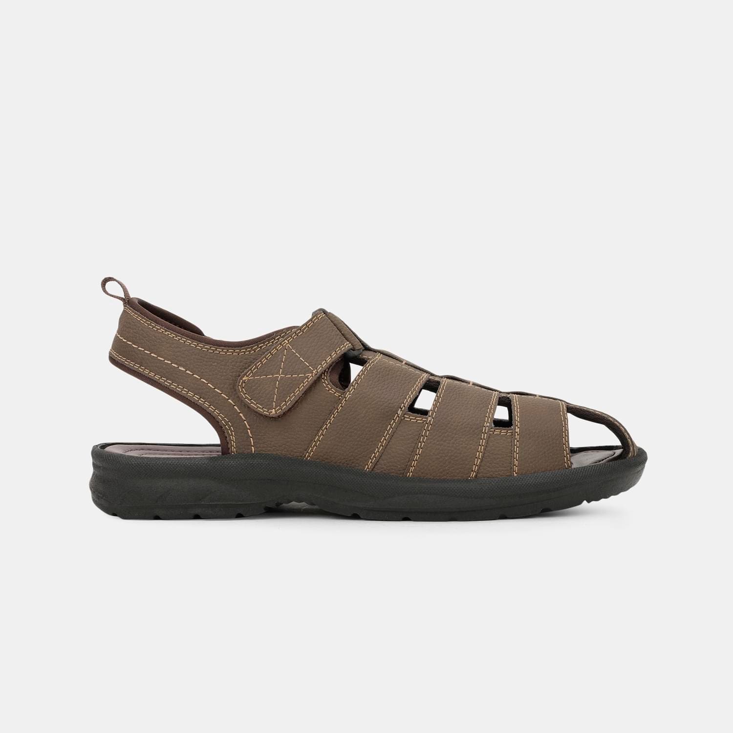 BATA OLIVE SANDALS FOR MEN