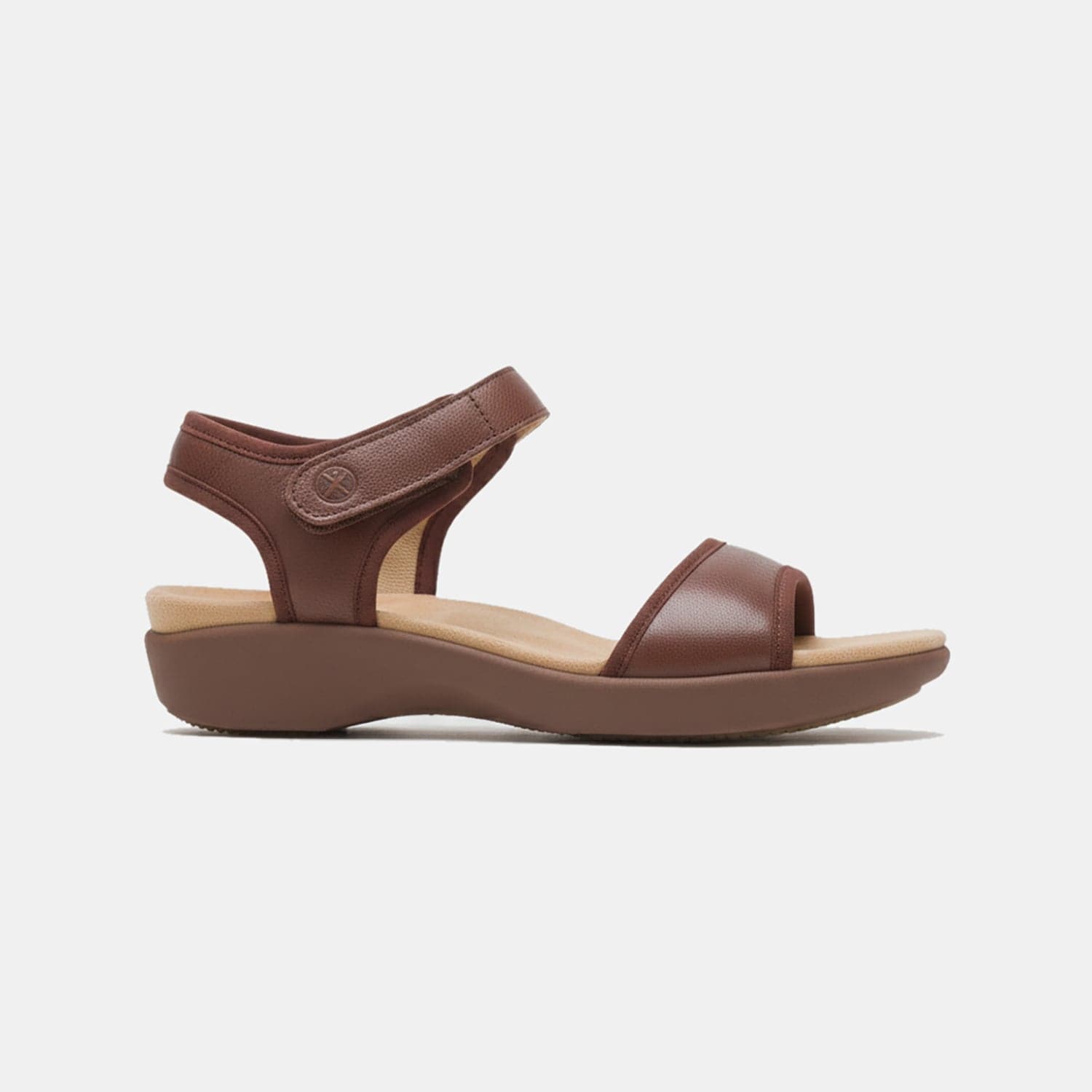 Hush Puppies Brown Flat Sandals For Women