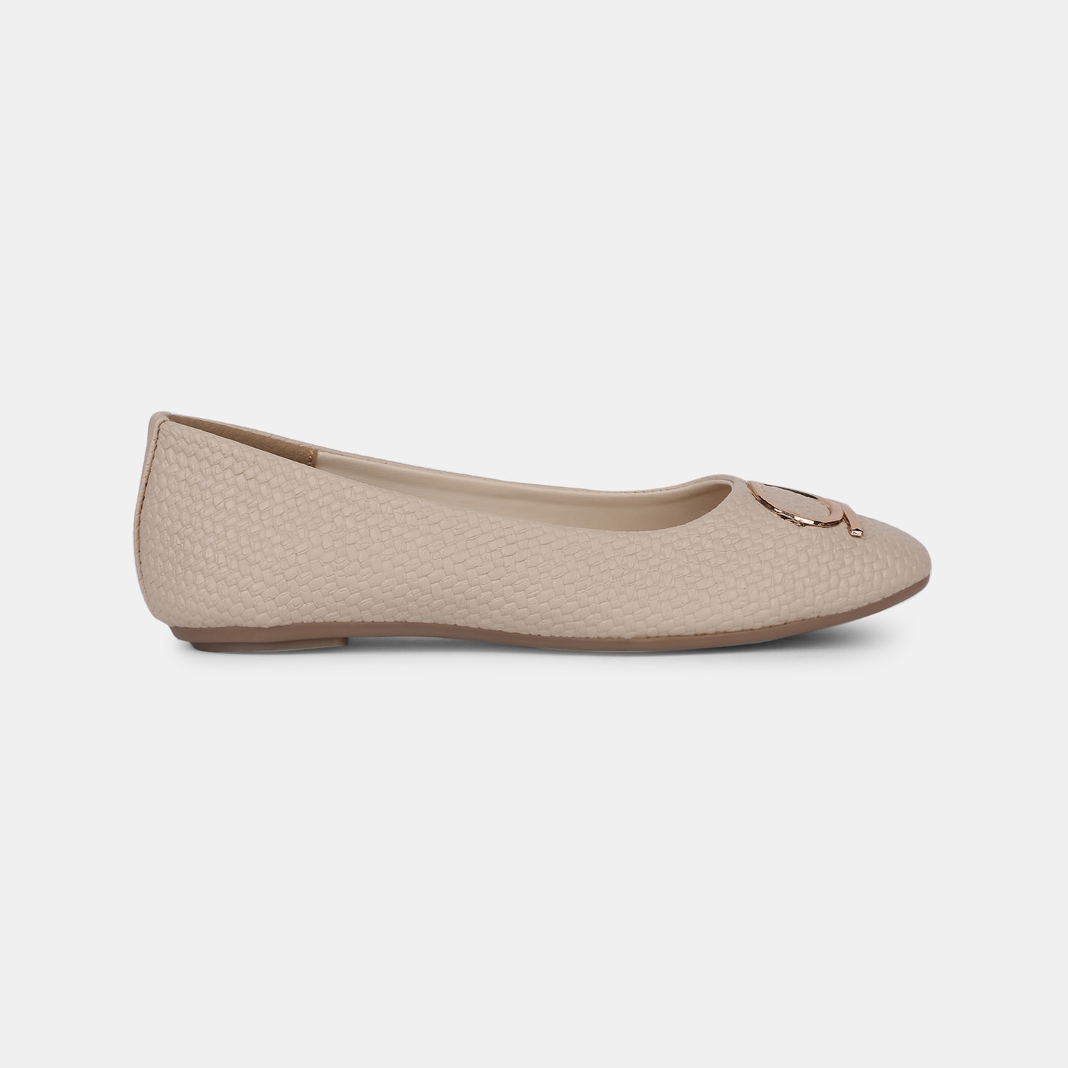 Bata Offwhite Ballerina For Women