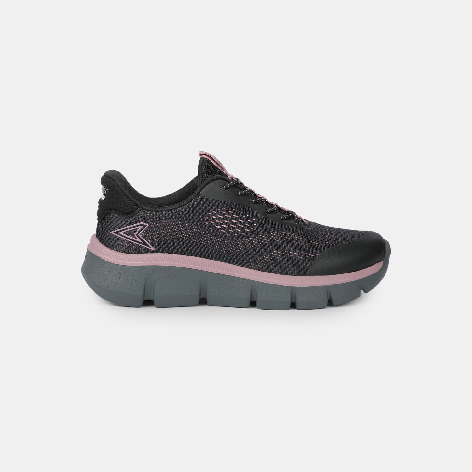 Power Engage Black Sports Shoes For Women