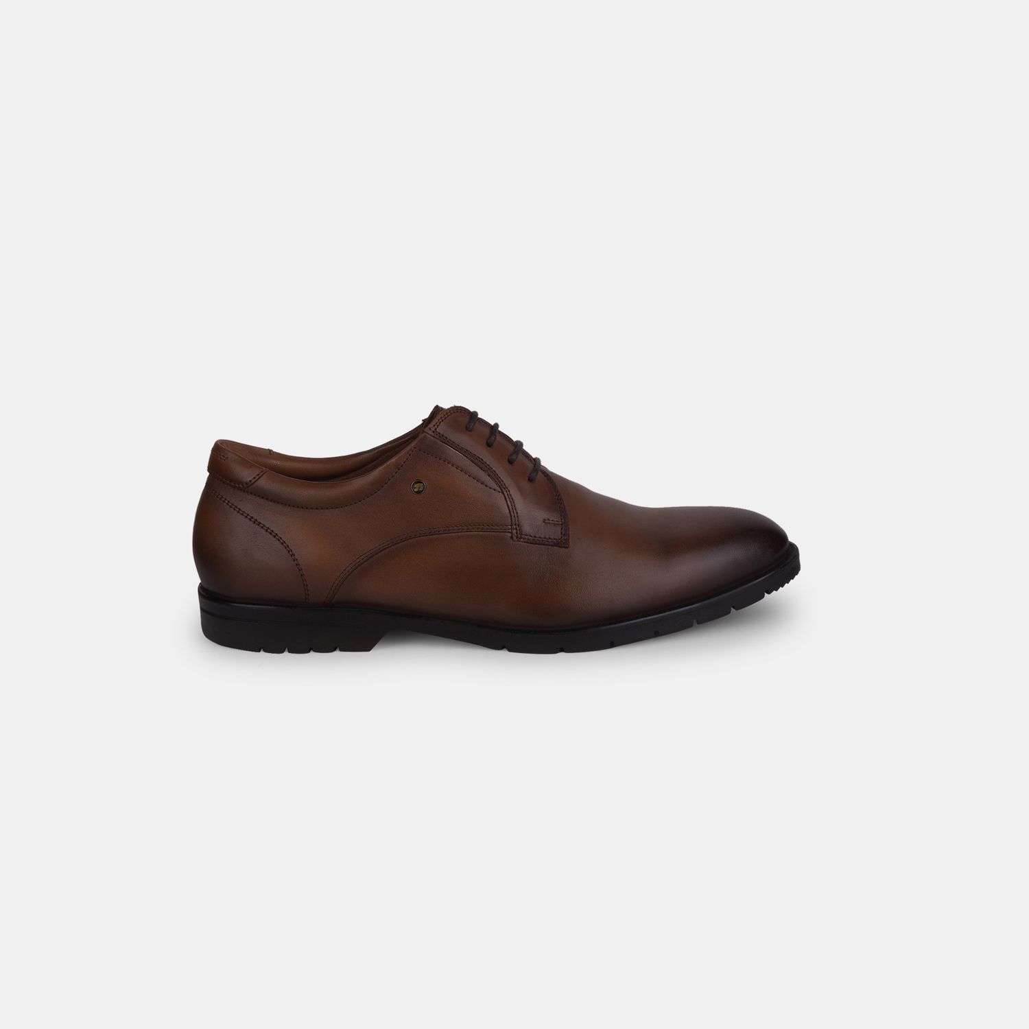 Bata Tan Derby Formal Shoes For Men