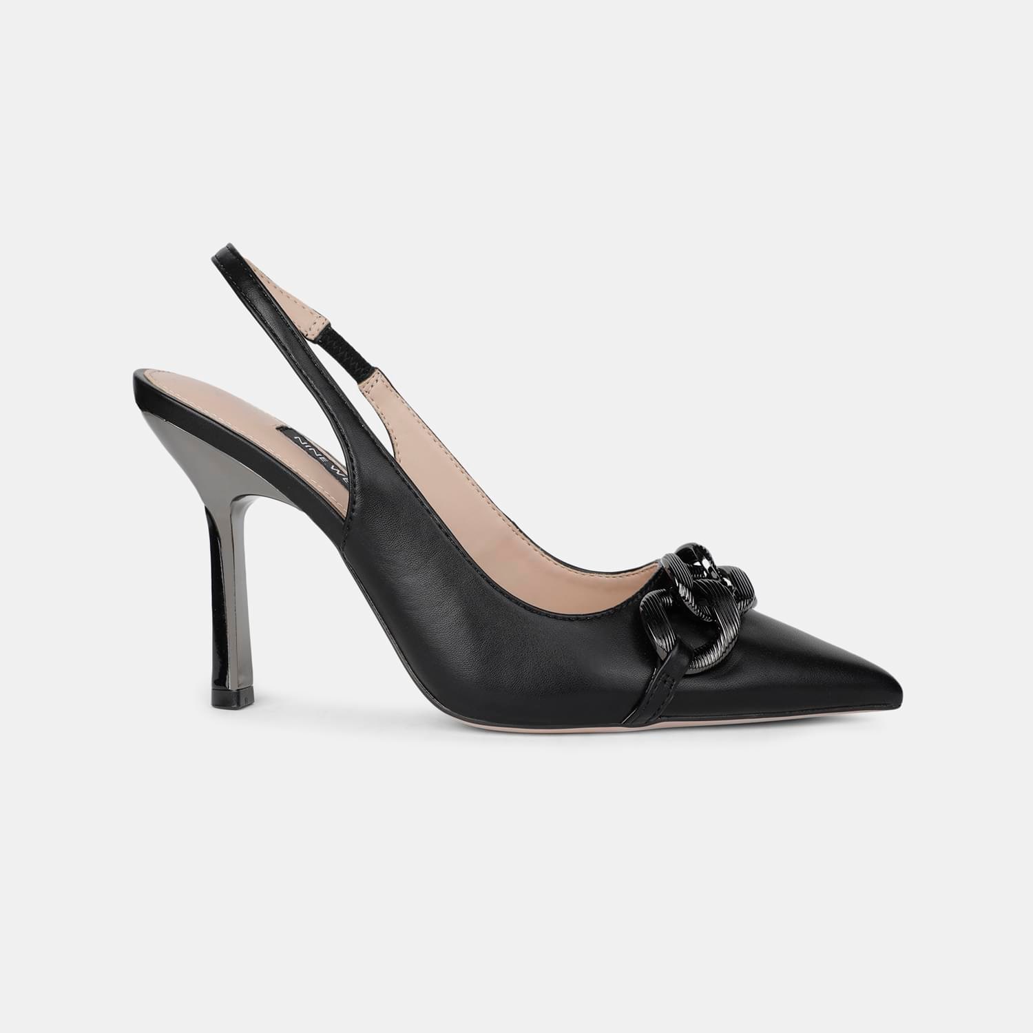 NINE WEST BLACK SANDAL FOR WOMEN