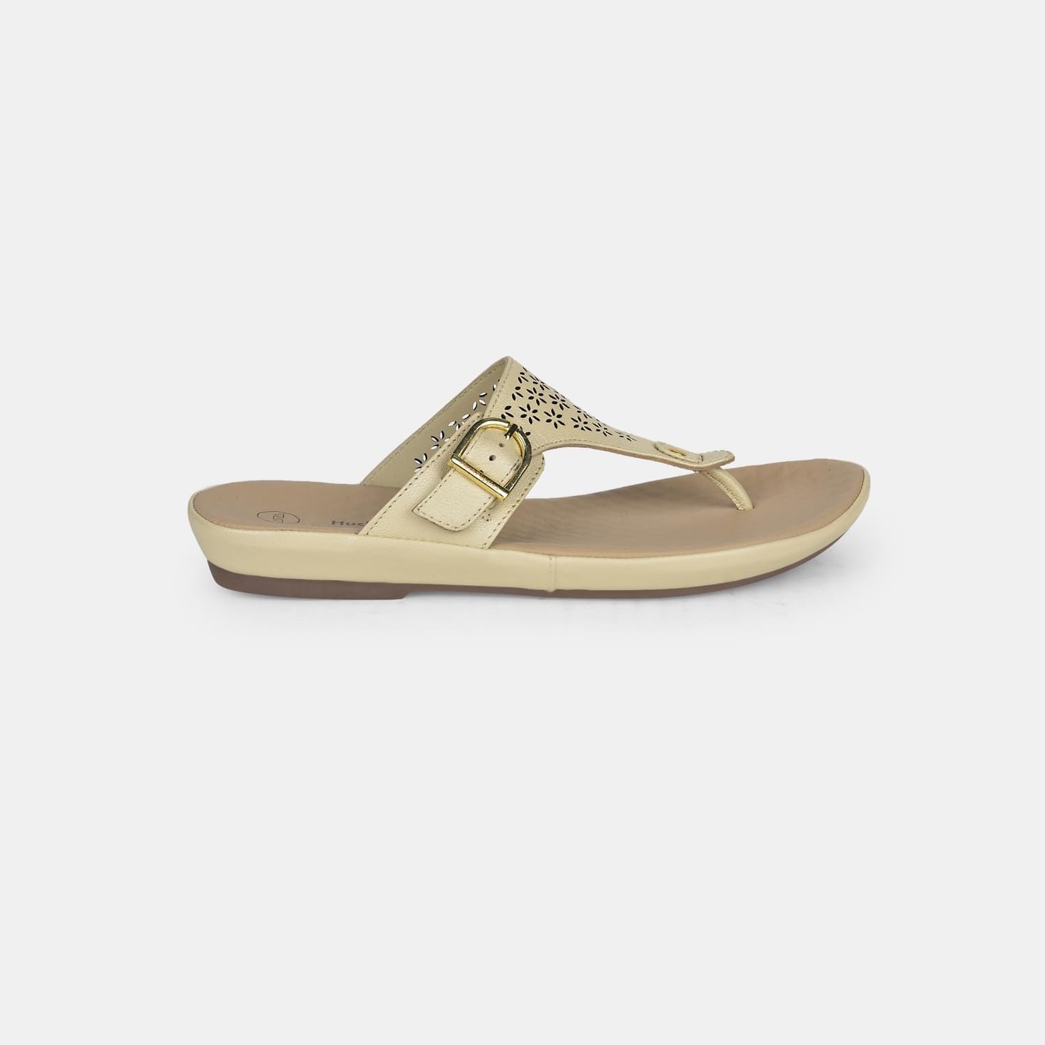 Hush Puppies White Thongs For Women