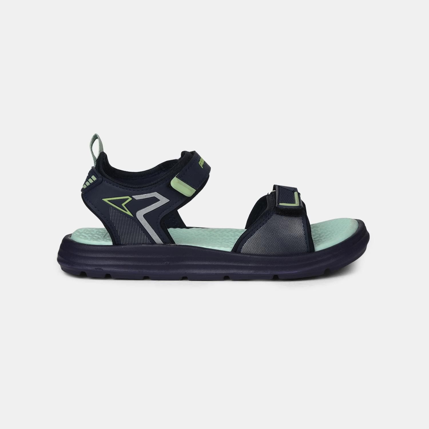 Power Green Sports Sandals For Women