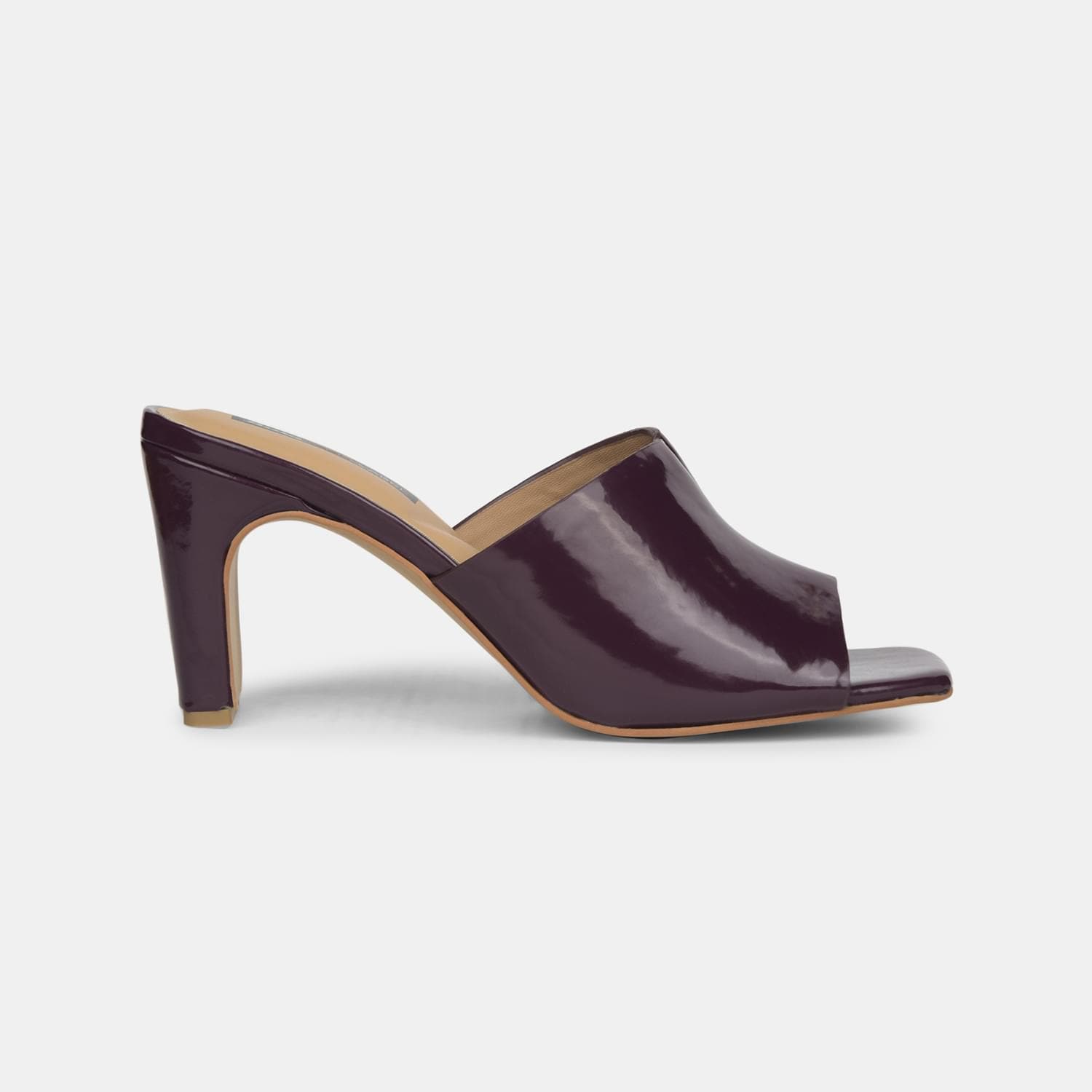 RED LABEL MAROON MULE FOR WOMEN