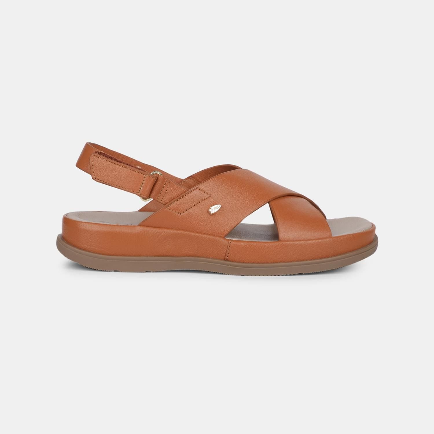 Hush Puppies Brown Heel Sandals For Women