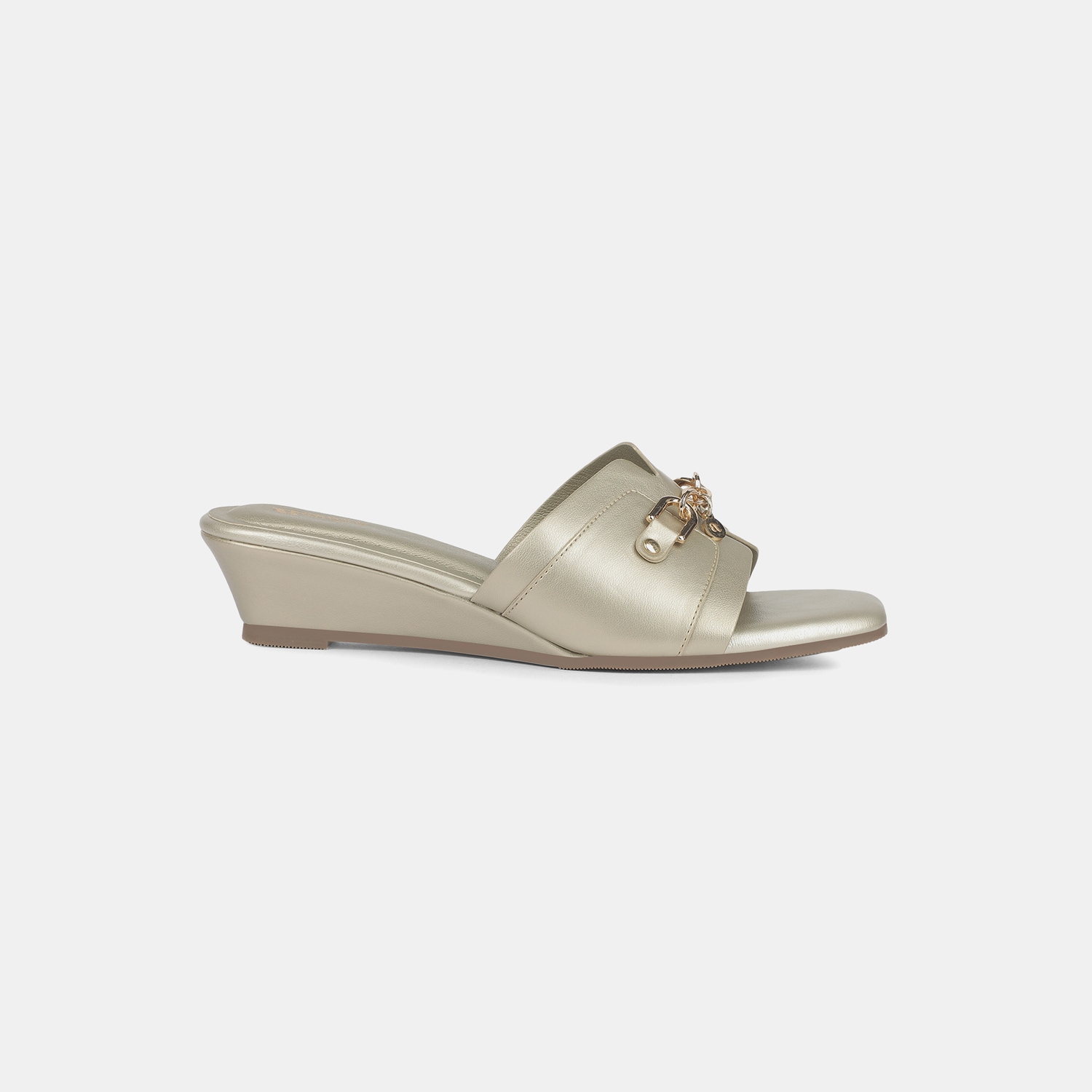 Bata Gold Mule For Women
