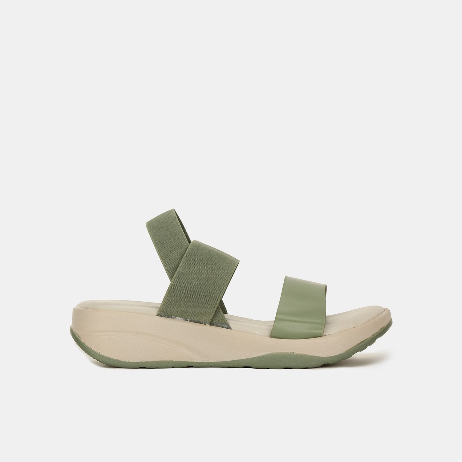 Bata Green Sandal For Women