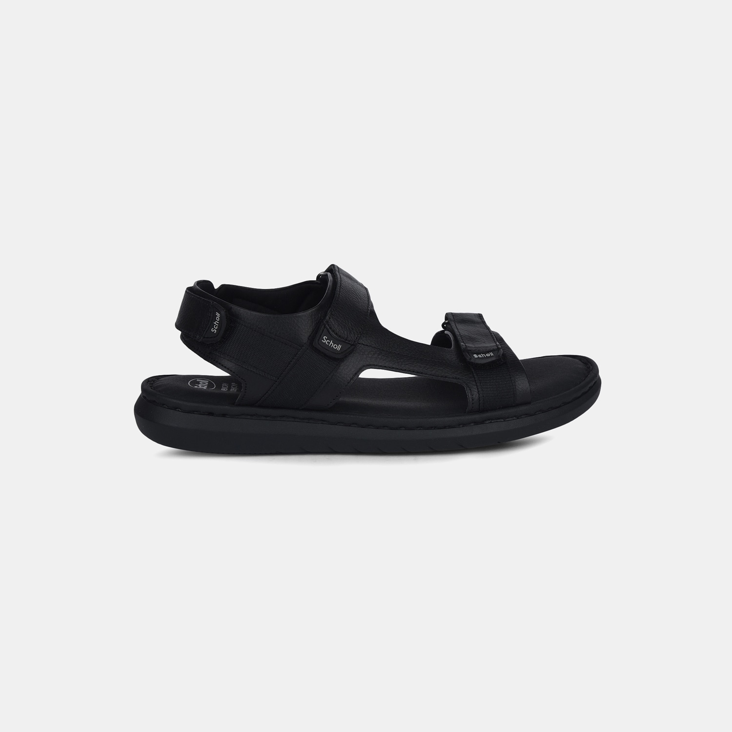 Scholl Black Sandals For Men