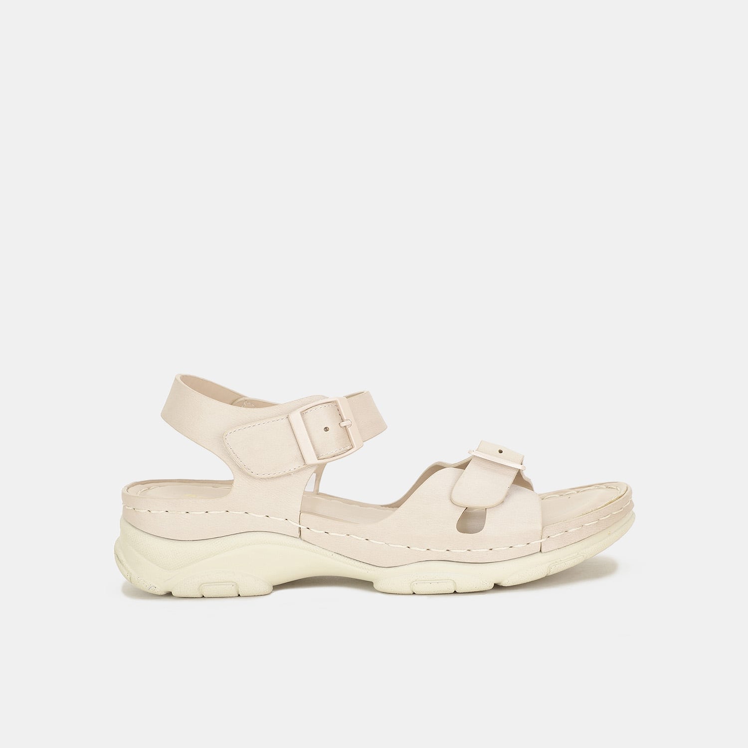 Bata Comfit Beige Sandals For Women