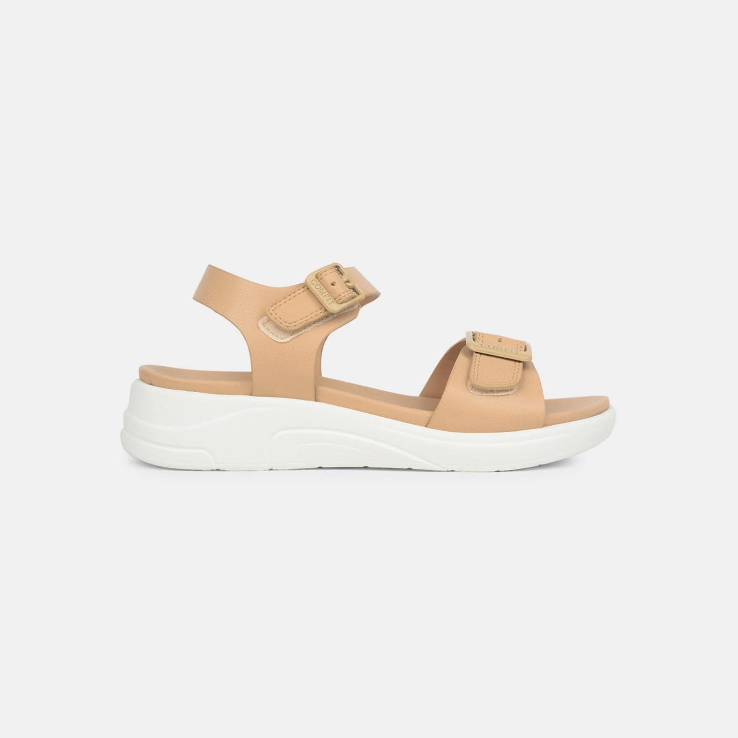 BATA COMFIT BEIGE SANDALS FOR WOMEN