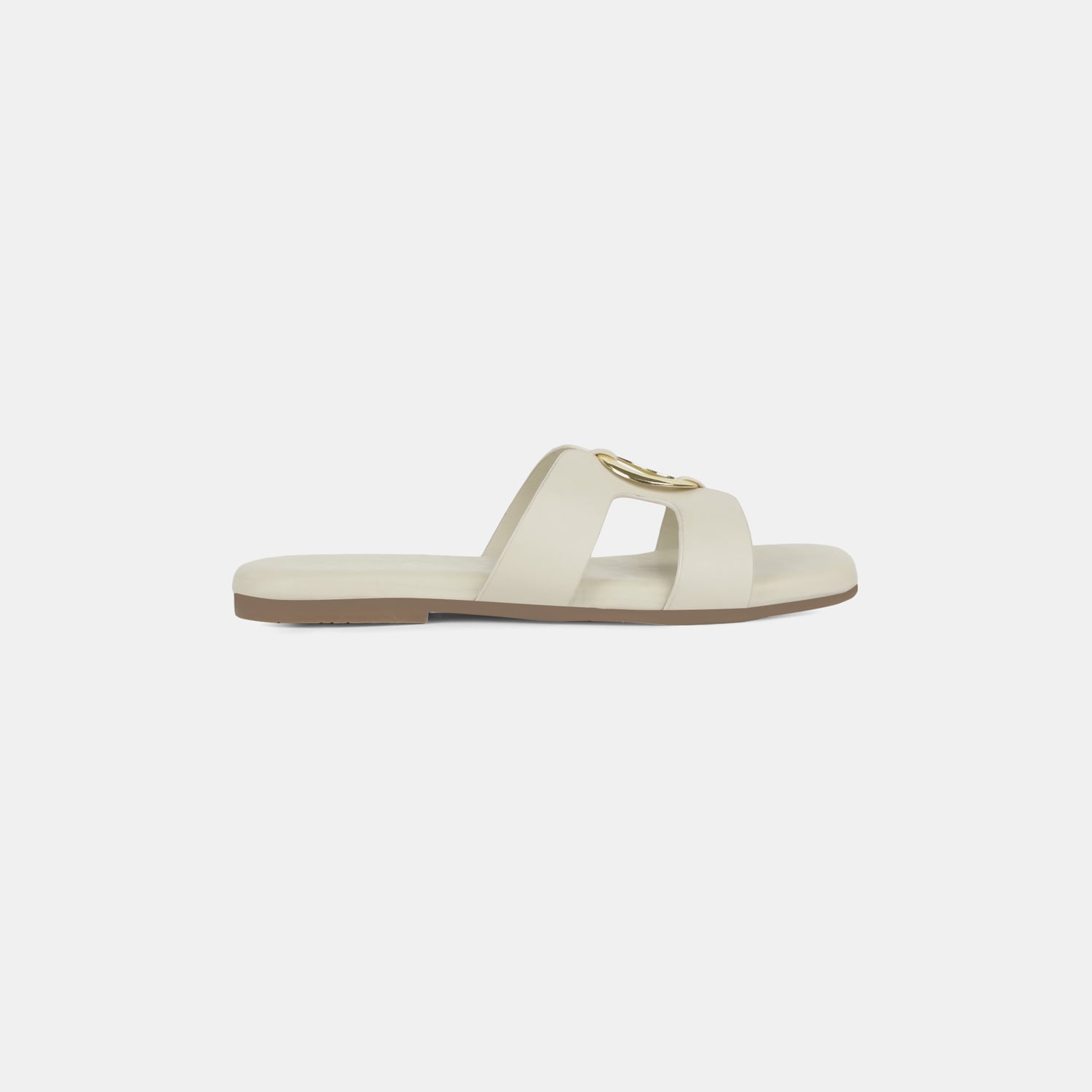 Bata Offwhite Mule For Women