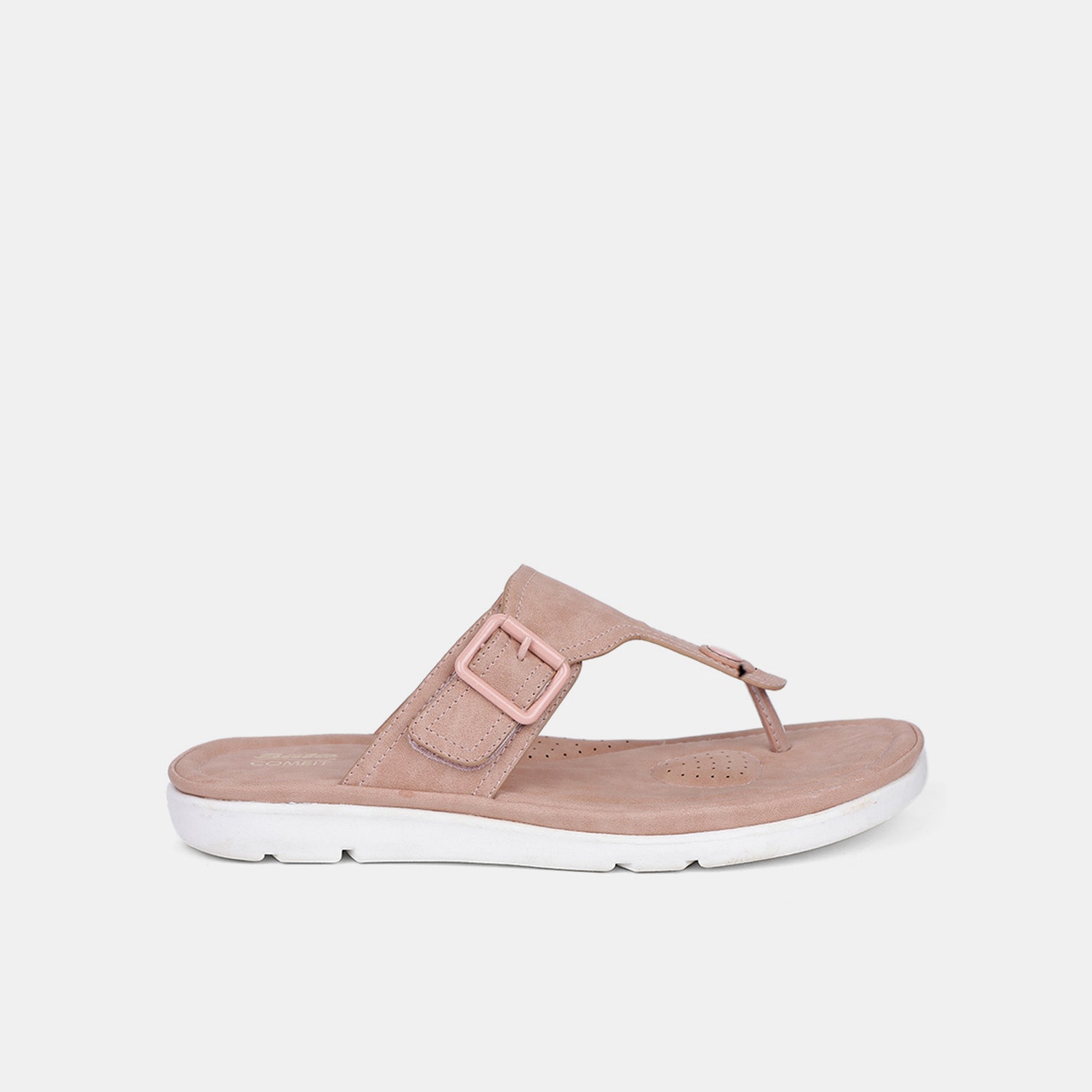 Bata Pink Chappal For Women