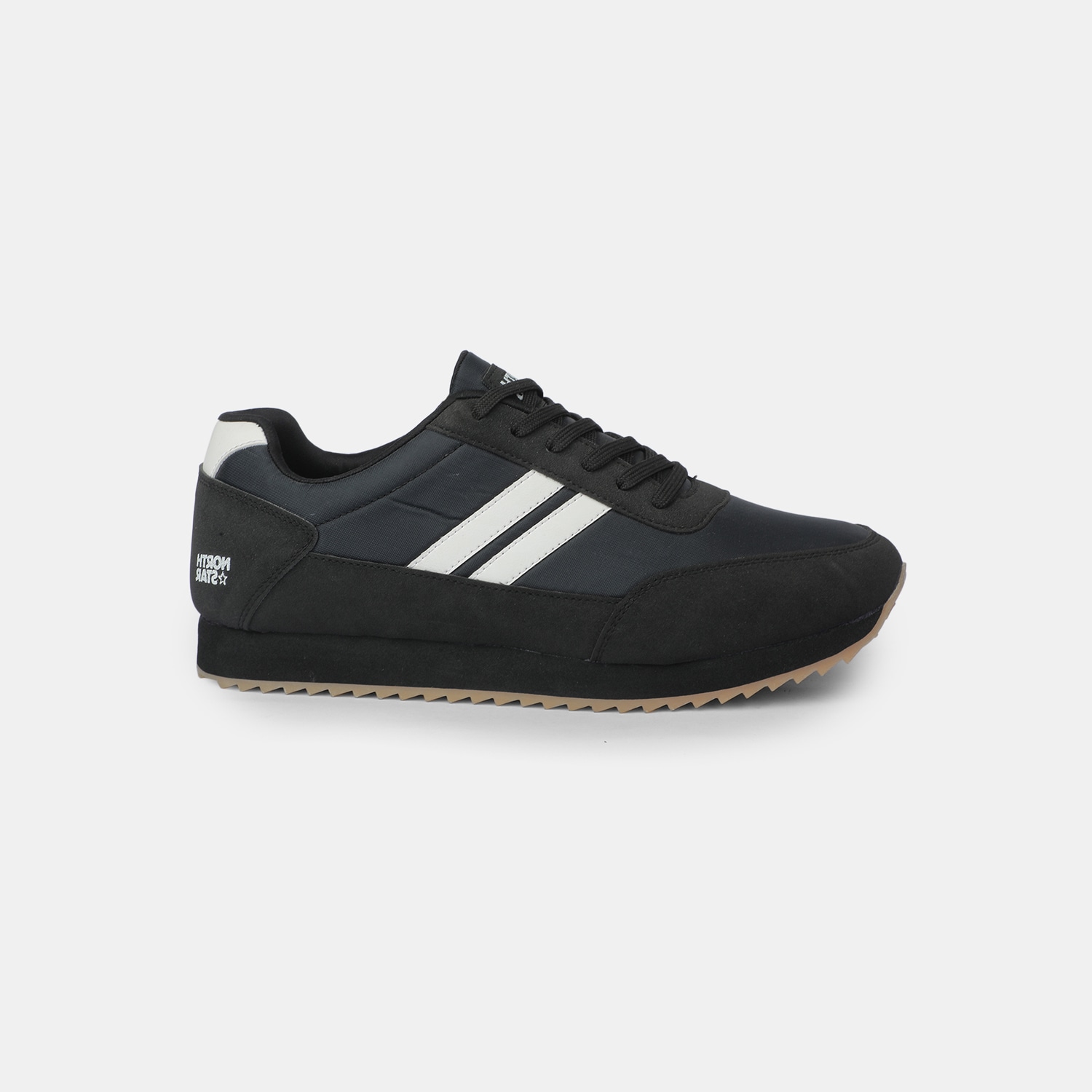 North Star Black Sneakers For Men