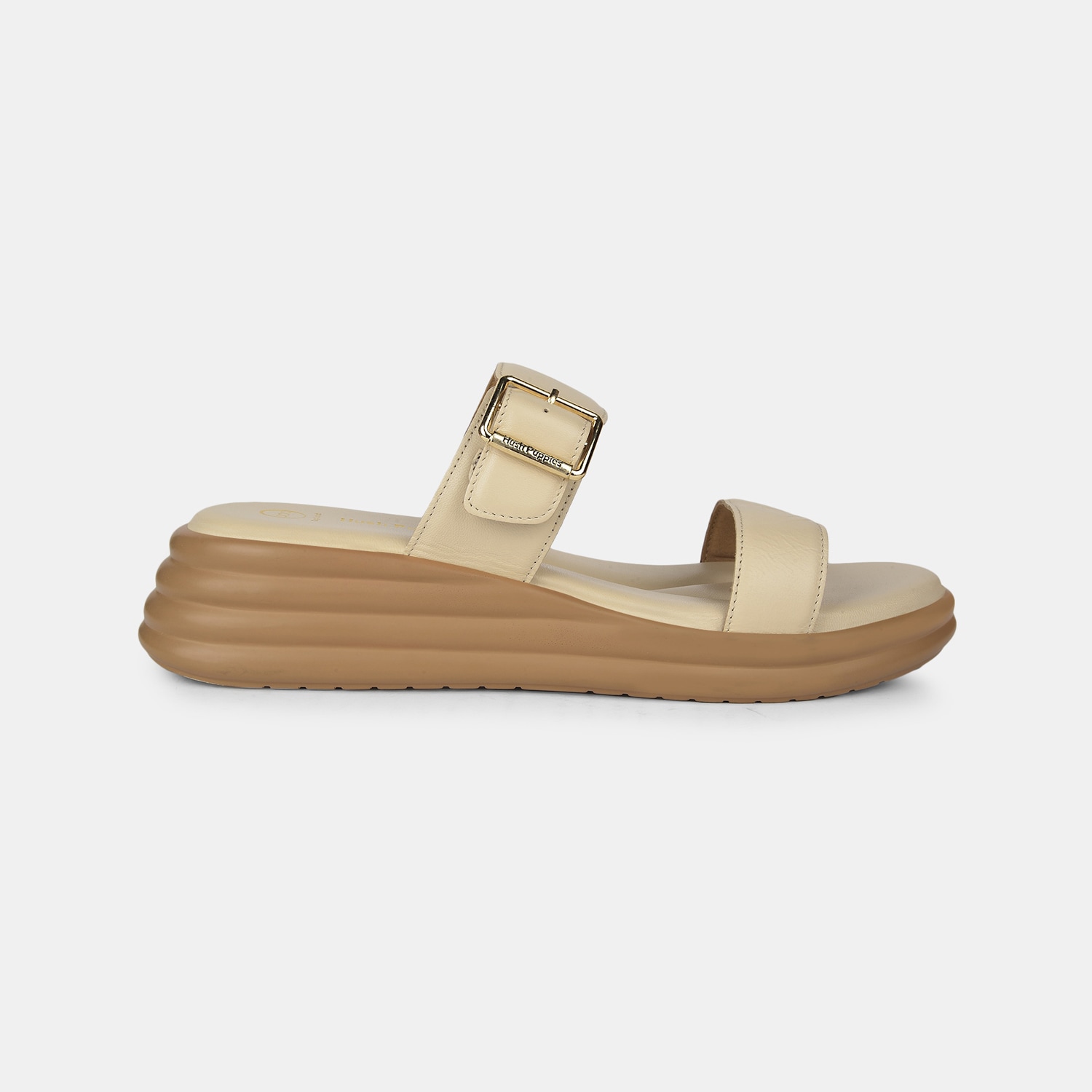 Hush Puppies Beige Mules For Women