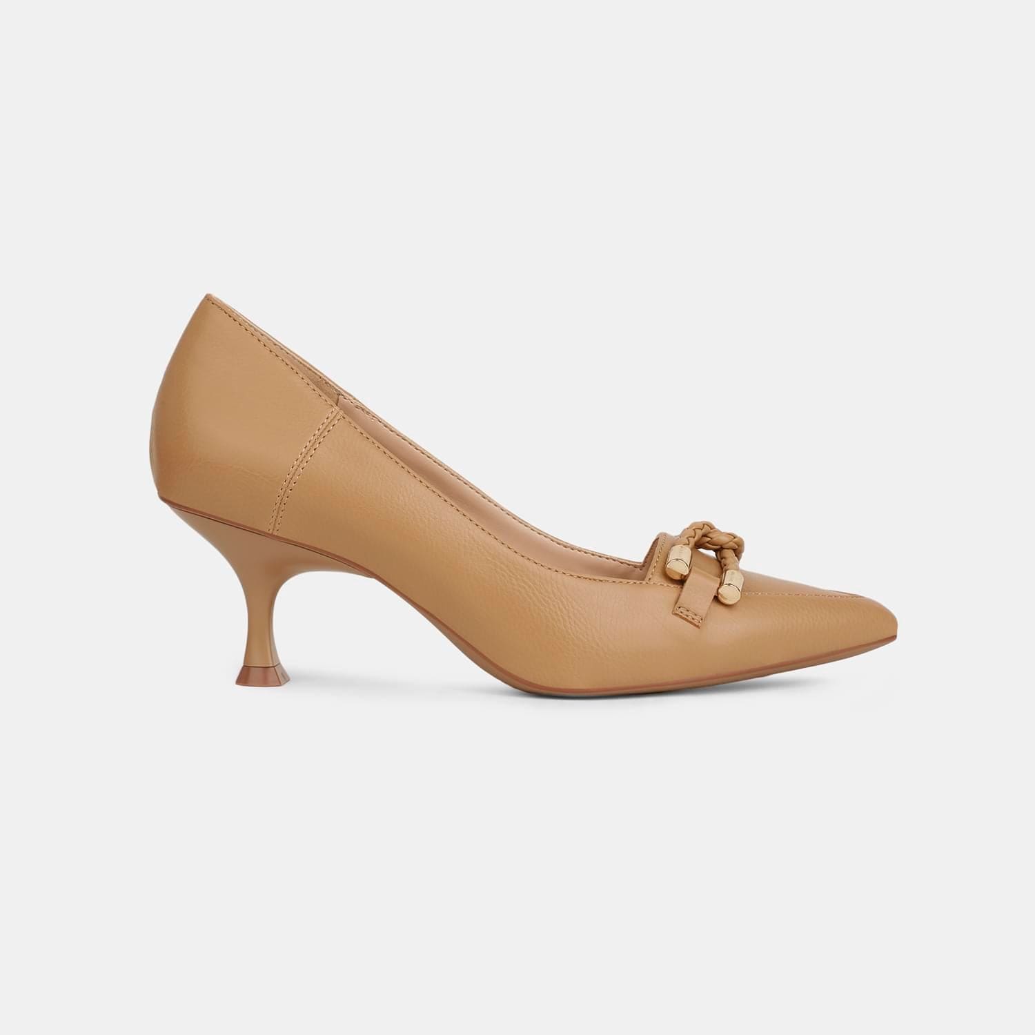 NINE WEST LIGHT BROWN PUMP FOR WOMEN