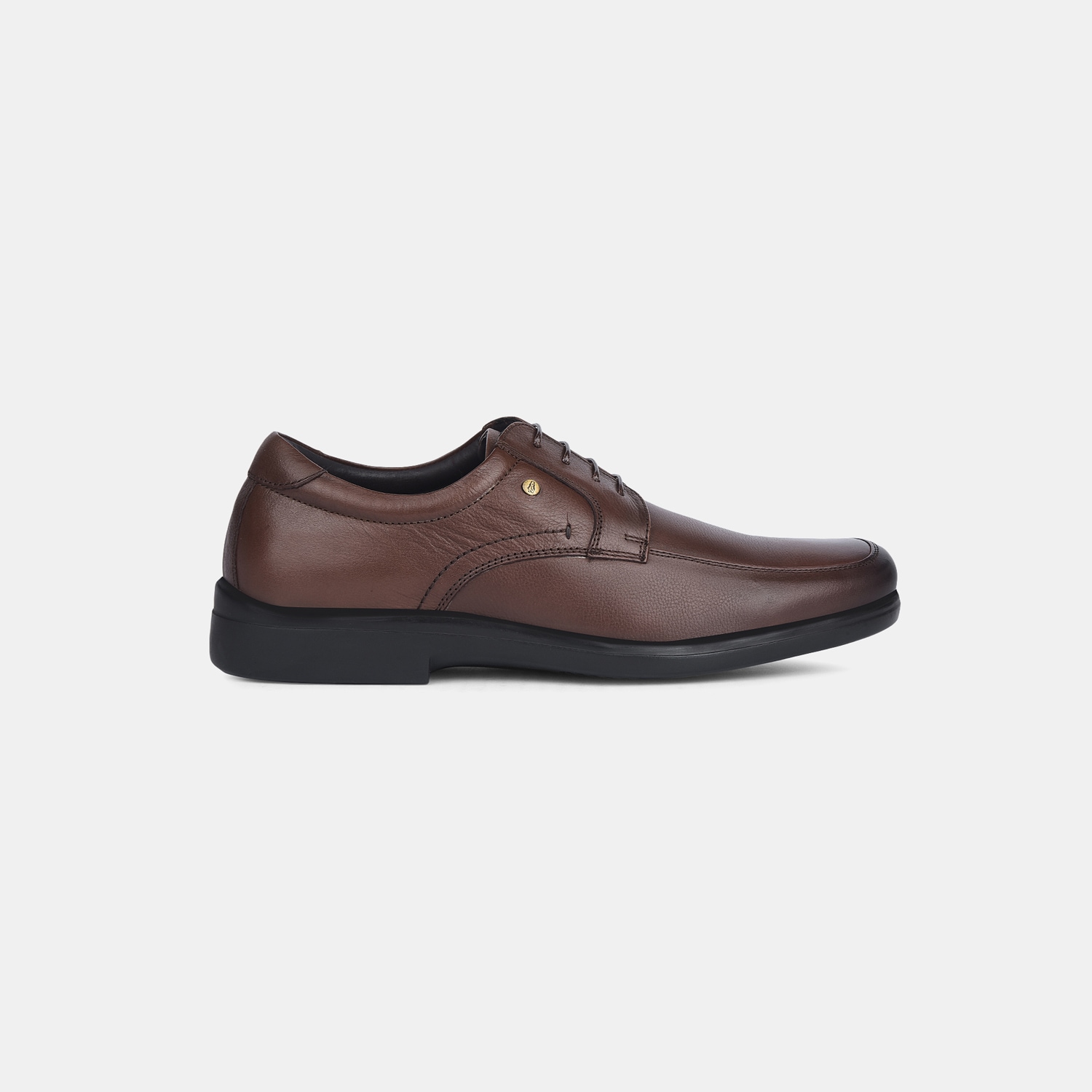 Hush Puppies Brown Formal Lace-Up Shoes For Men