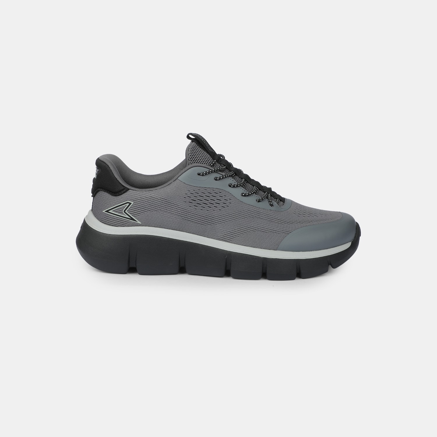 Power Engage Grey Sports Shoes For Men