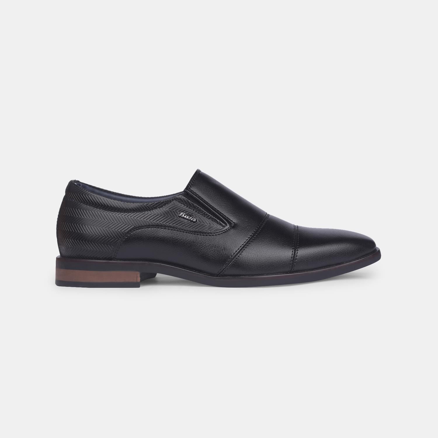 Bata black formal shoes for men