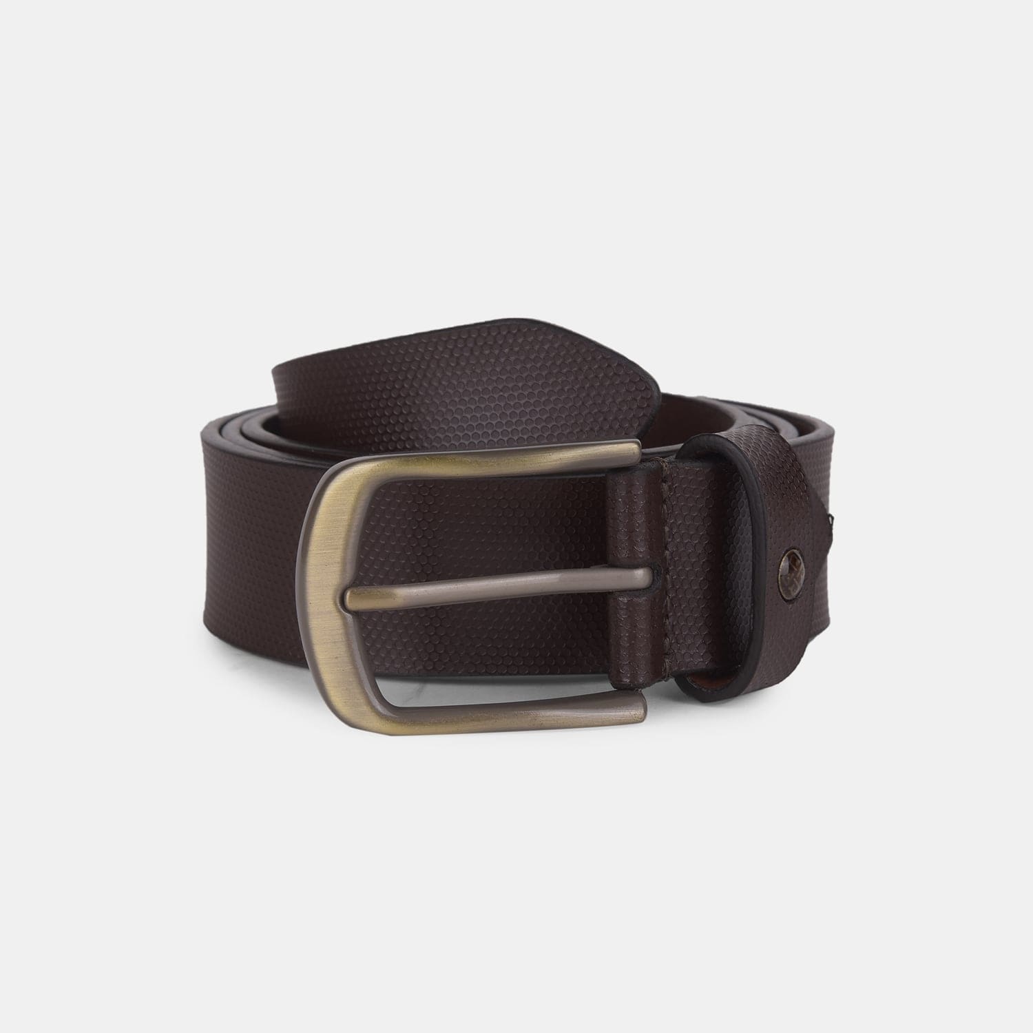 Bata Dark Brown Belt For Men