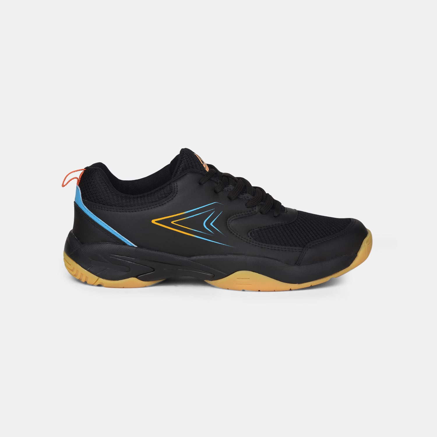 Power Black Sports Shoes For Men