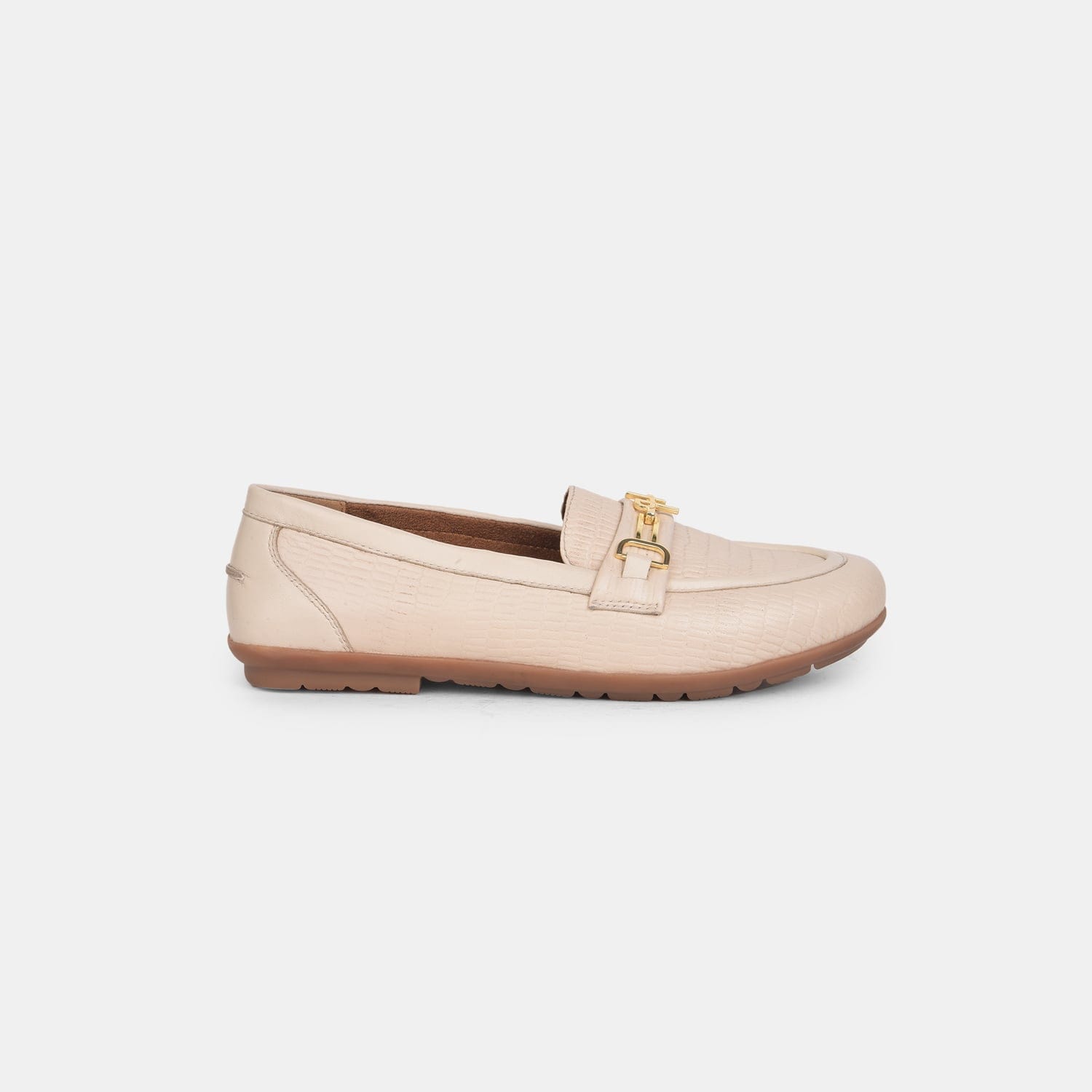 Hush Puppies Beige Loafers For Women