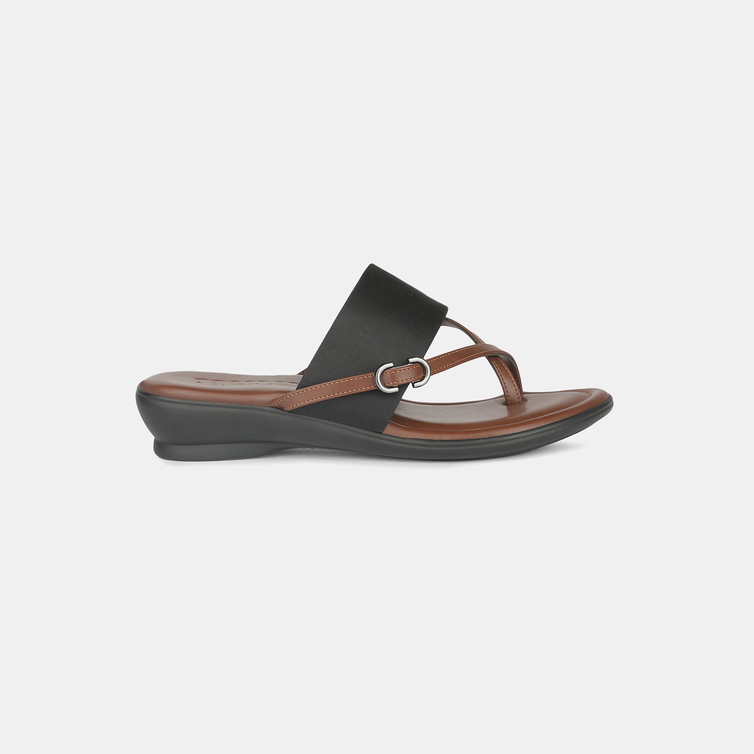 Bata Black Toe Ring For Women