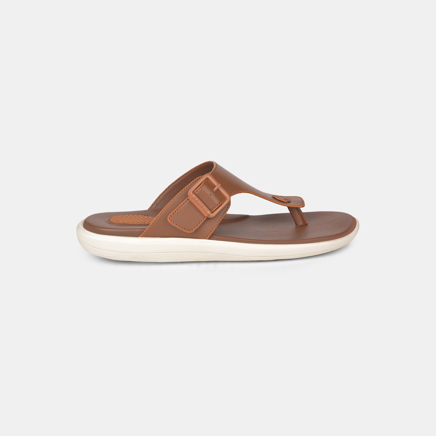 Bata Comfit Tan Slippers For Men