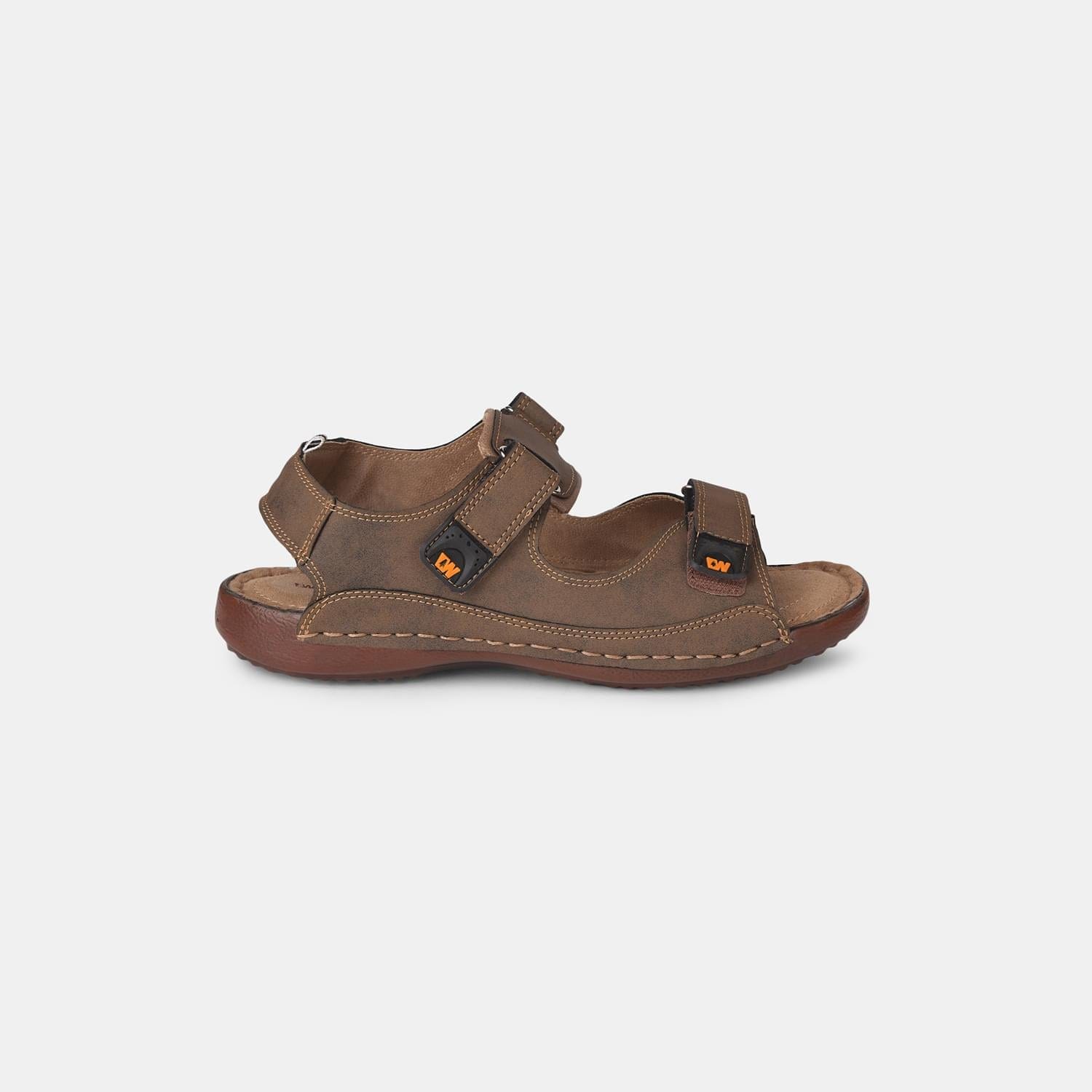 Weinbrenner dark brown casual sandals for men